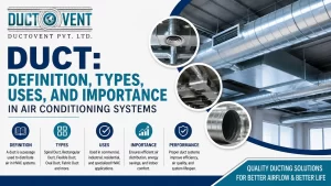 Read more about the article Duct: Definition, Types, Uses, and Importance in Air Conditioning Systems